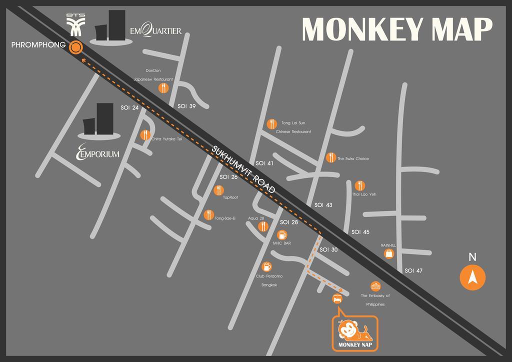 MonkeyNap Hostel Bangkok Buitenkant foto